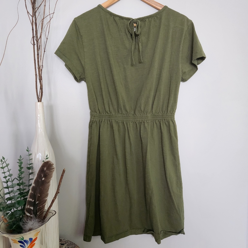 Joe Fresh Olive Green Dress